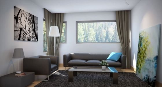 architectural 3d interior rendering